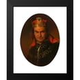 thumbnail image 2 of Friedrich von Amerling 15x18 Black Modern Framed Museum Art Print Titled - Boguwil Dawison as Richard III (1853), 2 of 5