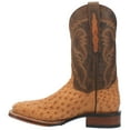 thumbnail image 3 of Dan Post Boots Mens Kershaw Ostrich Embroidered Square Toe Pull On Cowboy, 3 of 5