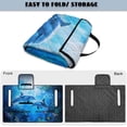 thumbnail image 6 of Xixirimido Golf Cart Seat Covers, Quilted Golf Cart Seat Towel Blanket with 4 Pockets Universal Fit for EZGO Club Car and More 2 Person Seats Carts Non-Slip, Dolphin Fishes Coral Undersea, 6 of 8