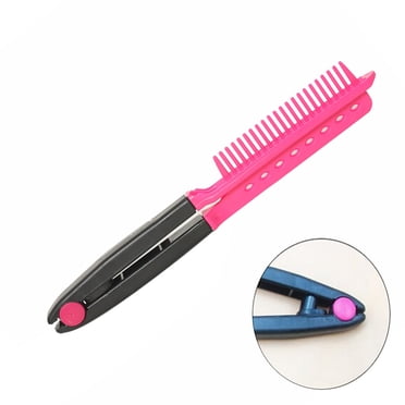 UNOMOR Portable V Shape Hair Styling Comb for Detangling Hair Use 1Pack