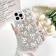 thumbnail image 3 of Compatible with iPhone 14 Pro Max Case Cute Mirror Bowknot Love Heart Pattern for Girls Band Design Shockproof Protective Phone Case, 3 of 5