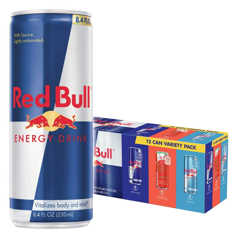 Red Bull Variety Pack Energy Drink, 8.4 Fl Oz, 12 Count