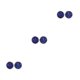 thumbnail image 1 of Pendientes Gotas Qarigey acero inoxidable Antisensibilidad Galvanoplastia fina Azul Negro, 1 of 6