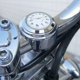 thumbnail image 2 of Reloj para manillar de motocicleta, 7/8" resistente al agua, montaje en manillar de motocicleta, reloj digital y termómetro de temperatura, color blanco STOL, 2 of 5