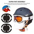 thumbnail image 4 of Ski Helmet Mask Holder 2pcs Support Frame Helmet to Attach Masks to Helmet for Nose Supporting and Protect Lipstick, 4 of 9