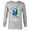 Athletic Heather, variant on Disney PIXAR Finding Nemo Dory Just Keep Swimming - Long Sleeve T-Shirt for Men - Customized-Athletic Heather