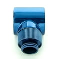 thumbnail image 2 of Monsoon G1/4" 90 Degree Rotary Fitting, 5/8" OD Matched Body, Blue, 2 of 2