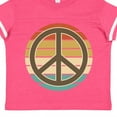 thumbnail image 4 of Inktastic Retro Peace Sign Sunset Boys or Girls Toddler T-Shirt, 4 of 5