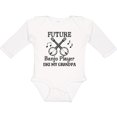 thumbnail image 3 of Inktastic Future Banjo Player Like Grandpa Boys or Girls Long Sleeve Baby Bodysuit, 3 of 5