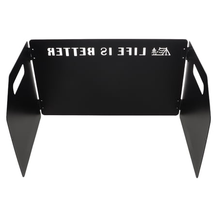 Hytrove Camping Stove Wind Blocker Iron 1Pcs Outdoor Enthusiasts Lightweight