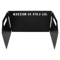 Hytrove Camping Stove Wind Blocker Iron 1Pcs Outdoor Enthusiasts Lightweight