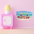 thumbnail image 3 of Watercolor Decal You Are My Sunshine Bedroom Wall Decal for Children Vibrant Floral Sea View Background Art Cute Themed Room Décor - Size: 20 In x 12 In, 3 of 5