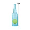 thumbnail image 6 of ZenCart Dog Water Bottle Toy Interactive Dog Chew Toy Plastic Squeaky Bottle Teething Toy with Tennis Ball for Aggressive Chewers, 6 of 8