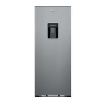 Galanz 6.5 Cu ft One Door Refrigerator, with Water Dispenser, Stainless Steel Look, Estar, New