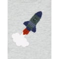 thumbnail image 3 of Garanimals Baby Boy Long Sleeve Slub Jersey Bodysuit, Sizes 0-24 Months, 3 of 3