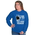 thumbnail image 3 of Picture Of You Photographer Camera Unisex Plus Fleece Graphic Sweatshirt Brisco Brands 4X, 3 of 5