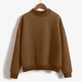 thumbnail image 4 of FNFYFH Mock Neck Sweatshirt for Women Long Sleeve Pullover Tops Fall Loose Crewneck Sweatshirts, 4 of 4