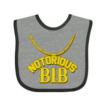 Inktastic Notorious Bib Boys or Girls Baby Bib