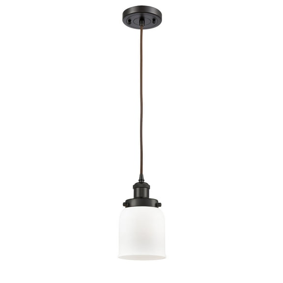 Innovations Lighting 916-1P Small Bell Small Bell 5" Wide Mini Pendant - MultiColor