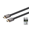 thumbnail image 3 of Monoprice 8K Braided HDMI 2.1 Cable - 10 Feet - Black | Ultra High Speed, 48Gbps, Compatible With Sony PS5 / Microsoft / Xbox Series X & Series S and More, 3 of 6