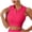 #05 Hot Pink 【Mix, Match & Rotate: Stock Up on Daily Colors】, variant on Women's Sleeveless Turndown Collar Solid Color Comfy Daily Tank Tops Casual Workout | CSEONE,Black L