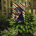 thumbnail image 2 of Carolines Treasures SS4593GF 11 x 15 In. Rottweiler Candy Cane Holiday Christmas Flag- Garden Size, 2 of 3