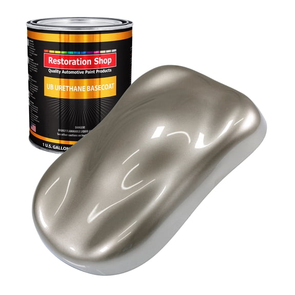 Warm Gray Metallic 1 Gallon URETHANE BASECOAT Car Auto Body Paint