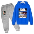 thumbnail image 3 of Sudadera con capucha y pantalón de manga larga con estampado gráfico de My Hero Academia, estilo japonés, estilo Anime, Bakugou Katsuki, estilo Harajuku, 3 of 5
