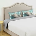 thumbnail image 5 of Dailycode Satin Pillow Case Queen Silk Pillow Cover for Hair and Skin Envelope Closure Cat Floating in Water 20"x30", 5 of 9