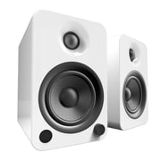 Kanto Living YU4 2-Way Powered Bookshelf Speakers (Pair, Ice)
