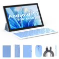 thumbnail image 1 of Tablet 2 en 1 ZZB 10.1" Android 14 8 GB RAM 64 GB Azul + Accesorios, 1 of 5