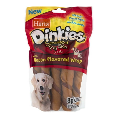 - Hartz Bacon Wrapped Oinkies, 8ct