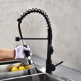 thumbnail image 2 of Grifo de cocina grifo de fregadero con 2 grifos 360 ° agua fría y caliente esquí esquí Gafas de esquí, 2 of 5