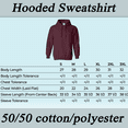 thumbnail image 2 of Gildan Heavy Blend Fleece Hooded Sweatshirt, Men's Pullover Maroon Pocket Hoodie, S, 2 of 5