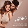 thumbnail image 2 of Durex Extra Thin Intense Chocolate Flavoured Condoms For Men -10s (Pack of 3), 2 of 5