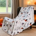 thumbnail image 6 of Gogreen Halloween Throw Blanket Twin Size Cozy Fleece Blanket - 300GSM Ultra Soft Microfiber Printed Blanket for Halloween Decor, Halloween Gifts for Kids & Adults (Twin - 60" x 80"), 6 of 7