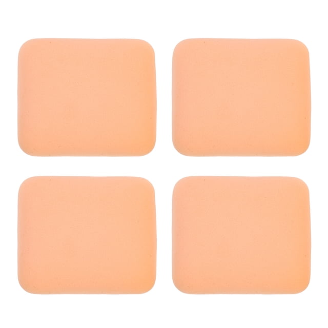 Miangastore Travel Friendly Sponge Air Cushion Powder Puff 4Pcs 1.97X1.73X0.39in