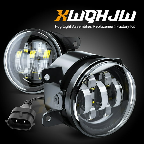 Pair For 2011-2015 Ford Explorer Fog Lights Front Bumper Lamps Clear Lens