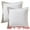 Blue, variant on Unique Bargains 2 Pcs Classical Striped Throw Pillow Cover Blue 18" x 18"