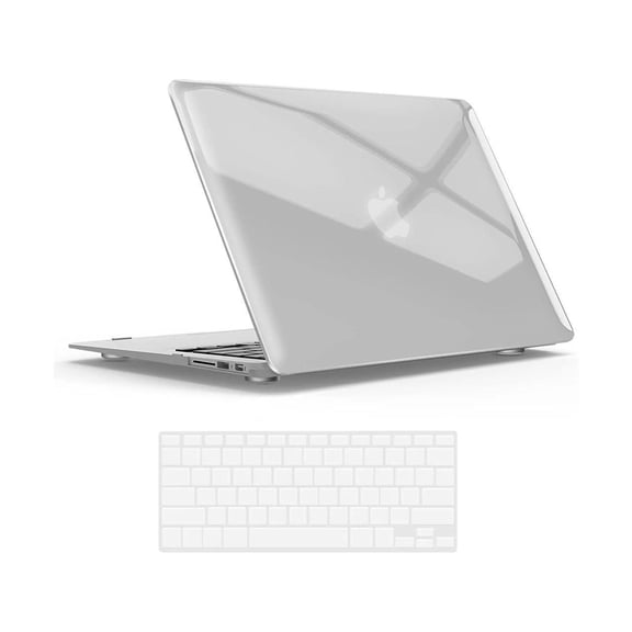 Case for Old Version MacBook Air 13 Inch (2017-2010 Release) Model: A1466 / A1369, Plastic Hard Shell Case with Keyboard for Apple Mac Air 13"