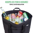 thumbnail image 3 of Nevera Creative Green Life Jumbo 53 x 43 x 20 cm, color negro, 3 of 6