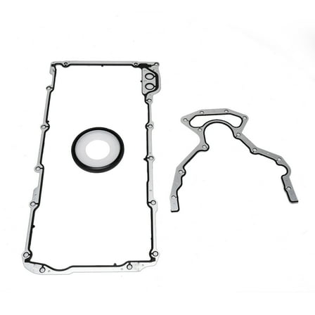 New Rear Main Seal & OS30693R Oil Pan Gasket For 1998-2016 GMC Sierra 1500 3500