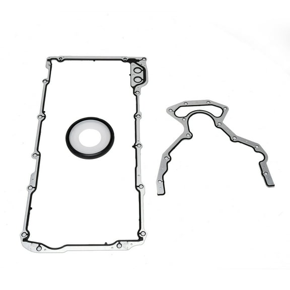 New Rear Main Seal & OS30693R Oil Pan Gasket For 1998-2016 GMC Sierra 1500 3500