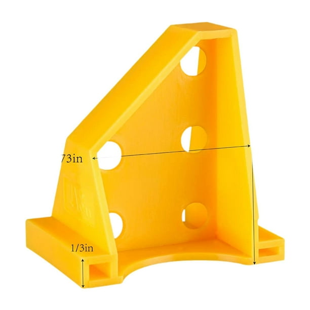 20 espaciadores para pisos, accesorios para pisos laminados, reutilizables, para pisos de madera Amarillo