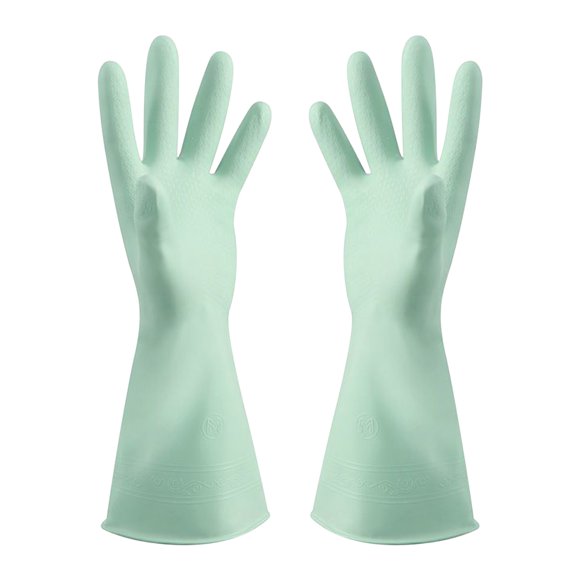 TIMIFIS Gloves Rubber Kitchen Dishwashing Gloves ,Household Cleaning Gloves for Washing Dishes and Cleaning Tasks,Reusable Extra Thickness Rubber gloves Christmas Gifts