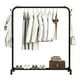 thumbnail image 1 of Perchero Móvil Organizador Para Ropa Practiksa Con Zapatera y Ruedas Giratorias negro, 1 of 5