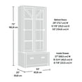 thumbnail image 3 of Sauder Dixon City Library, Brushed Oak, 432891, 3 of 9