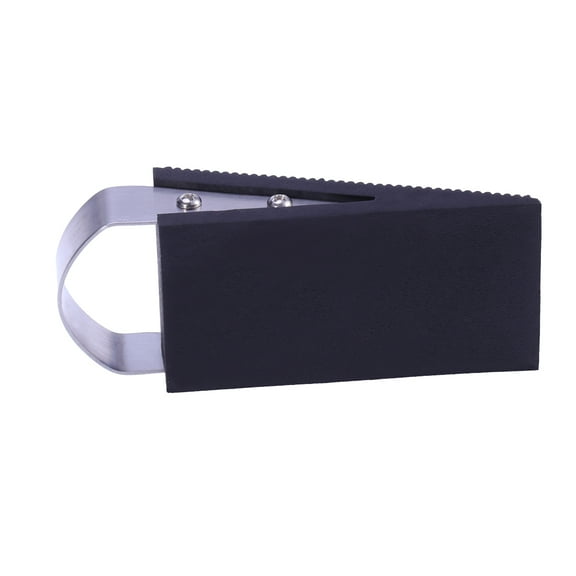 FONWILYO 2Pcs Door Pads Stop Slamming Black Rubber Classic Triangular Style for Families