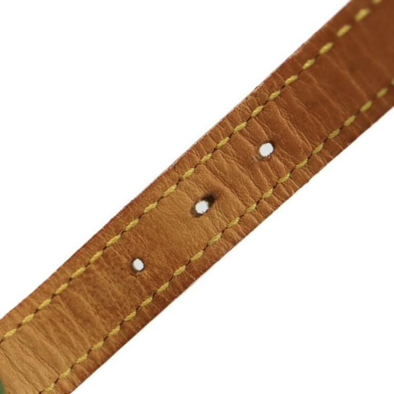 Louis Vuitton - Authenticated Bracelet - Leather Brown for Women, Very Good Condition