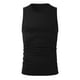 thumbnail image 4 of Camiseta sin mangas deportiva para hombre: camiseta interior elástica y transpirable para entrenar, poliéster, M-XL, 4 of 5